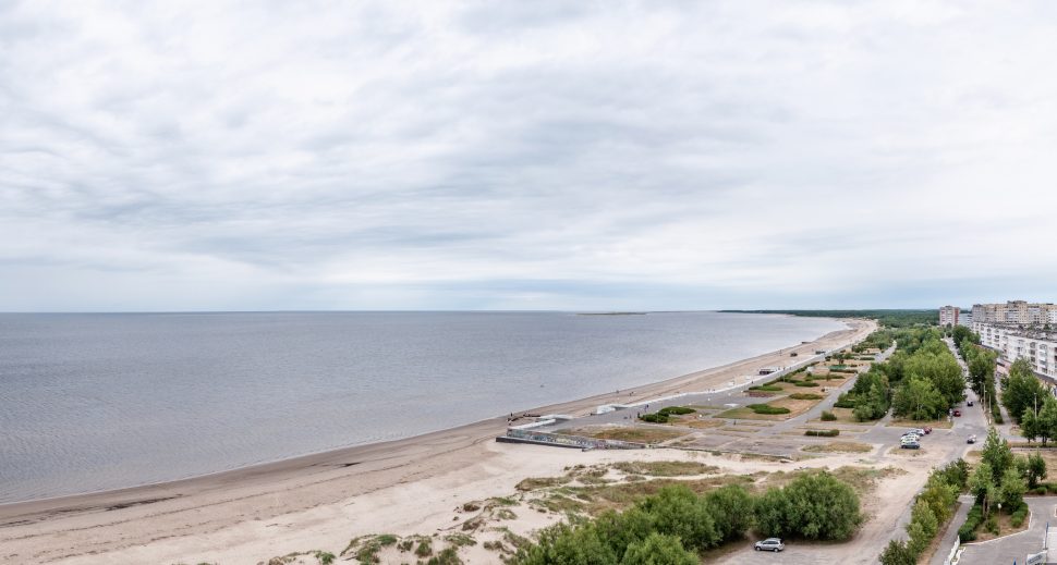 Матрас унесло в открытое море